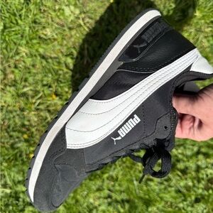 Puma Black and White Sneakers